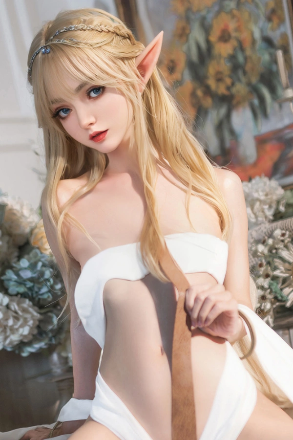 Blonde Elf Interactive Full Silicone Sex Doll