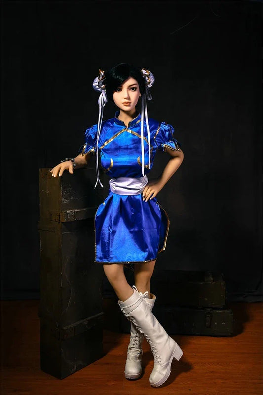 Life-Size COS Chun Li Sex Doll - XLifeDoll 168cm(5'5")