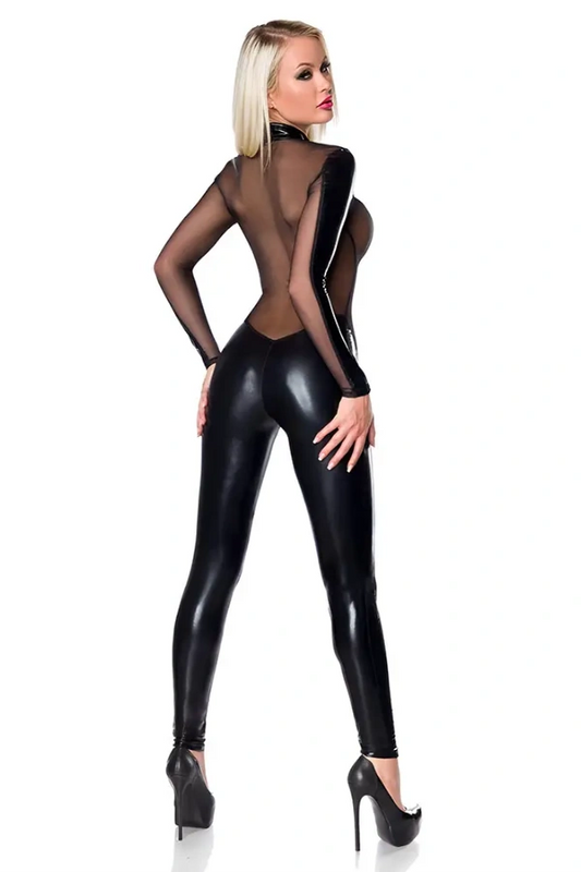 Xlifedolls|Sexy Patent Leather Bodysuit Sexy Clothing