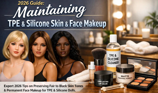 Expert 2026 tips on preserving Fair to Black skin tones & Permanent Face Makeup for TPE & Silicone sex dolls