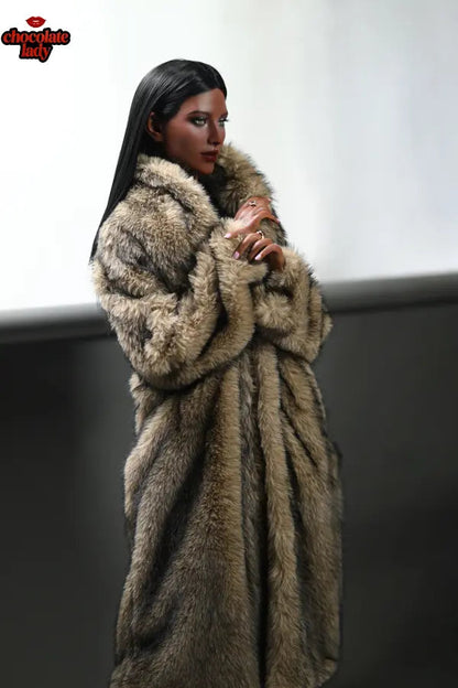 166cm black sex doll Naomi in a studio setting