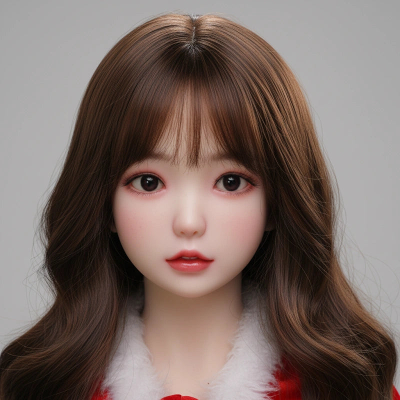 TPE Sex Doll Head with Implanted Hair [USA Stock]