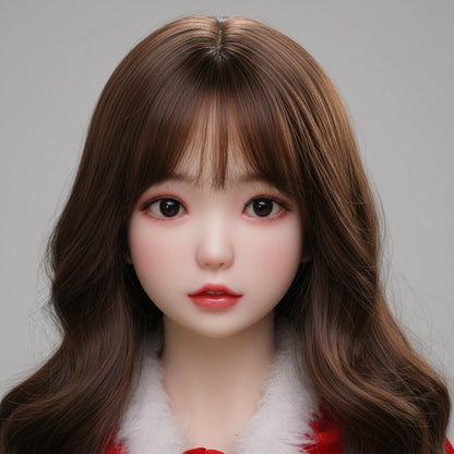 TPE Sex Doll Head with Implanted Hair [USA Stock]