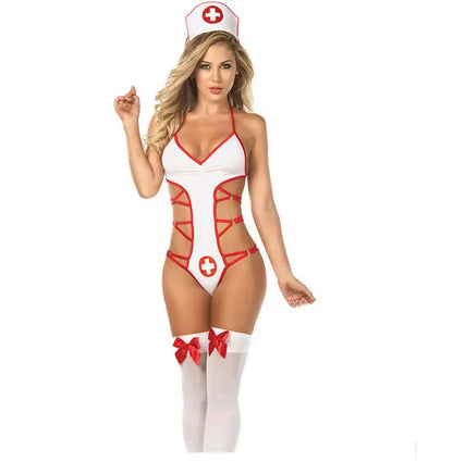 Xlifedolls|Nurse Jumpsuit Uniform Temptation Sex Clothing