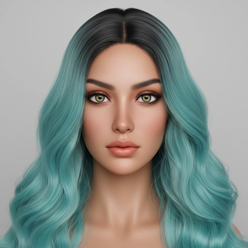 Brown Hair TPE Sex Doll Head [USA Stock]