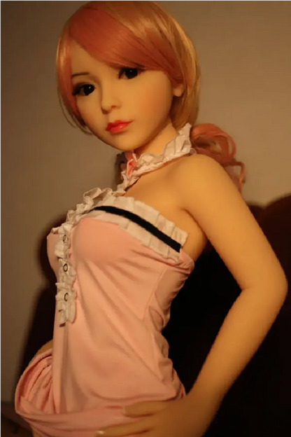 Xlifedolls|Mid-Boobs Compact Ruffle Pink Top Sex Doll [USA Stock]