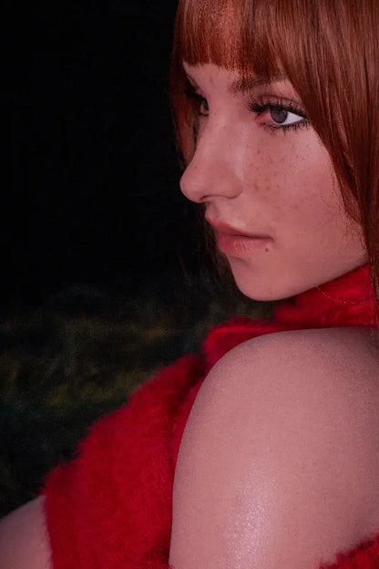 Xlifedolls|161cm(5ft28) Red Long Hair Busty Sex Doll