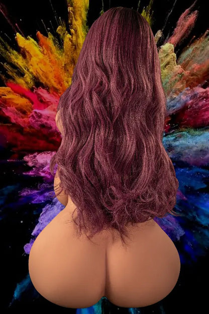 Xlifedolls|110cm(3ft6) Dark Purple Sexy Lingerie Sex Doll Torso  [USA Stock]