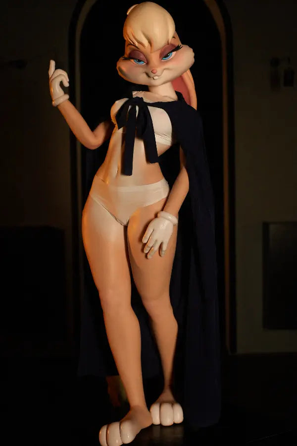 Xlifedolls|150cm(4ft92) Realistic Lola Bunny Sex Doll (Free Movable Ears, Movable Tail)