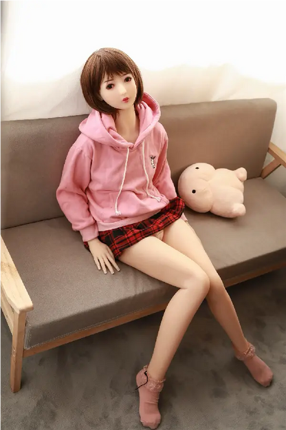 Xlifedolls|155cm(5ft) Young Flat Chest Japanese Sex Doll [USA Stock]
