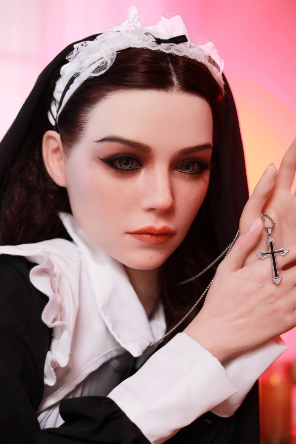 Nun Blowjob Sex Doll Roleplay
