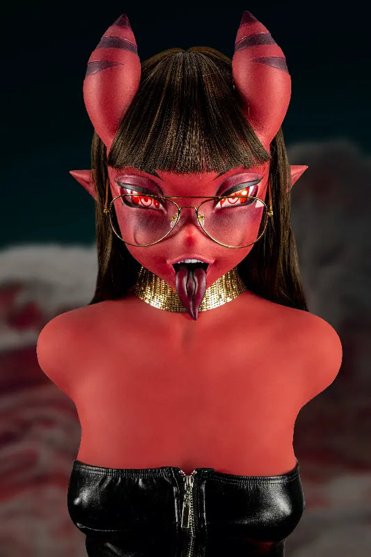 Xlifedolls|110cm(3ft6) Cheap Half-Body Meru Sex Doll Torso