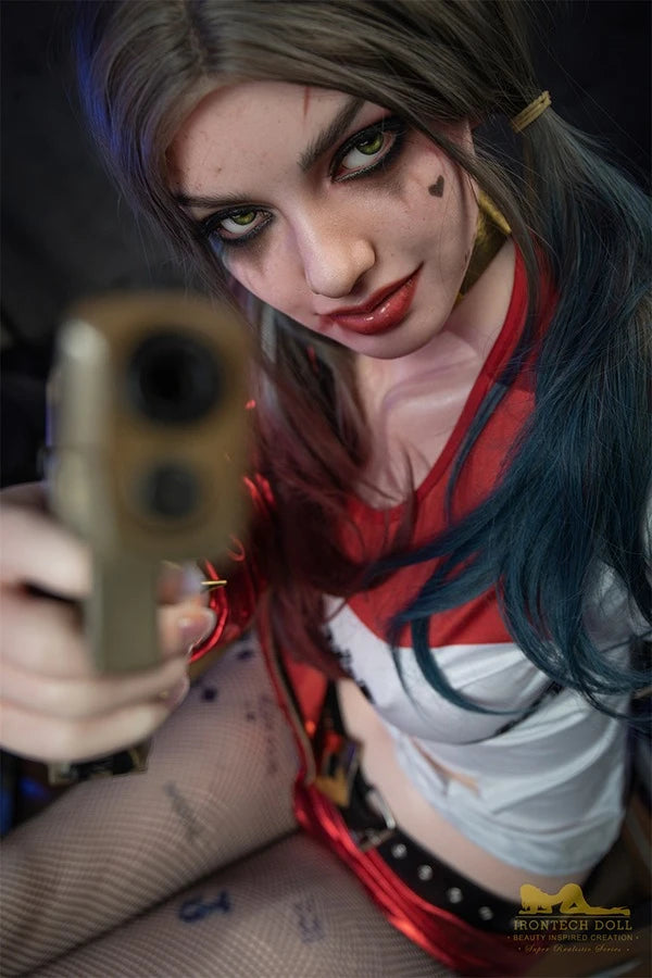 Xlifedolls|166cm(5ft44) Cosplay Fantasy Harley Quinn Sex Doll