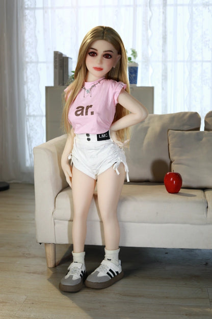 Blonde Mini Anime Asian Sex Doll