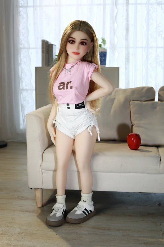 Blonde Mini Anime Asian Sex Doll