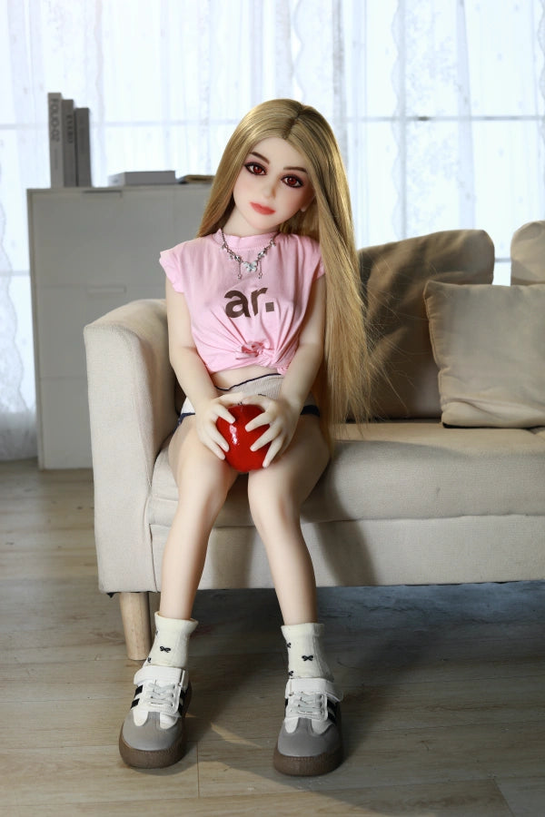 Blonde Mini Anime Asian Sex Doll