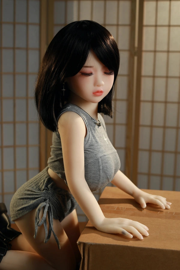 Busty Asian Adorable Compact Mini Sex Doll