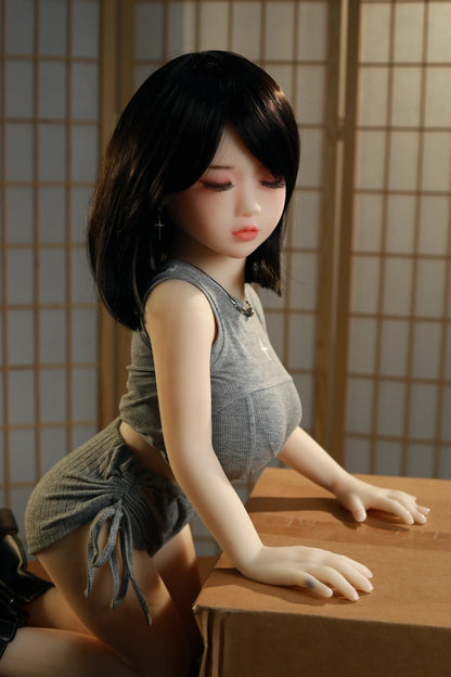 Busty Asian Adorable Compact Mini Sex Doll