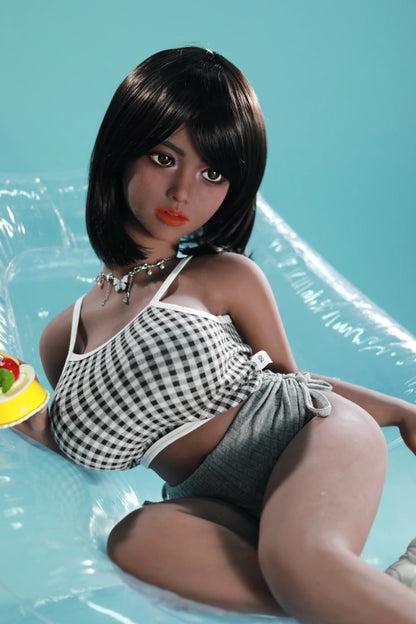 Xlifedolls|Cheap Mini Black Skin Busty Sex Dolls [USA Stock]