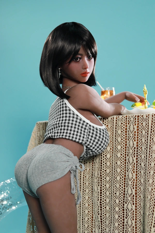 Xlifedolls|Cheap Mini Black Skin Busty Sex Dolls [USA Stock]
