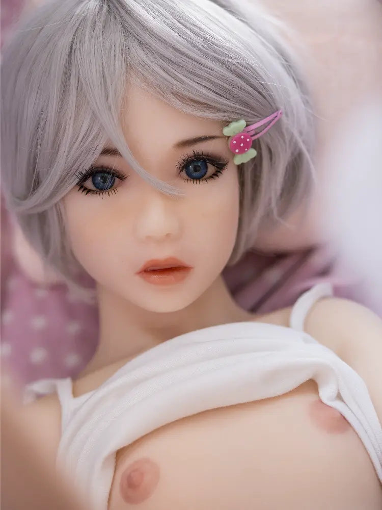 Xlifedolls | Mini muñecas sexuales realistas de 125 cm con pecho plano [Stock de EE. UU.]
