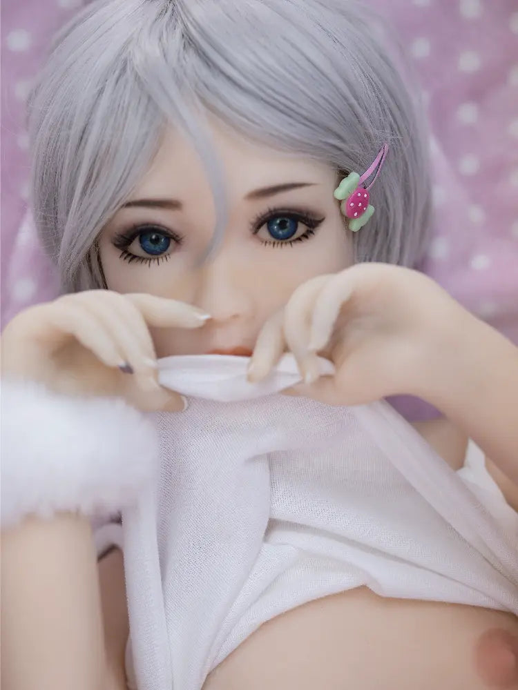 Xlifedolls | Mini muñecas sexuales realistas de 125 cm con pecho plano [Stock de EE. UU.]
