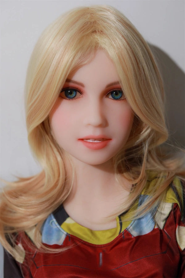 Cheap Mini Blonde Wavy Hair Sex Dolls