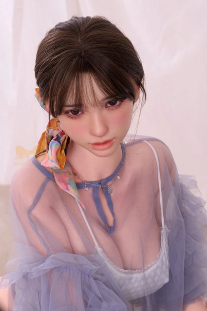 Xlifedolls|161cm(5ft28) Silicone Asian Sex Doll Huge Boobs Cute