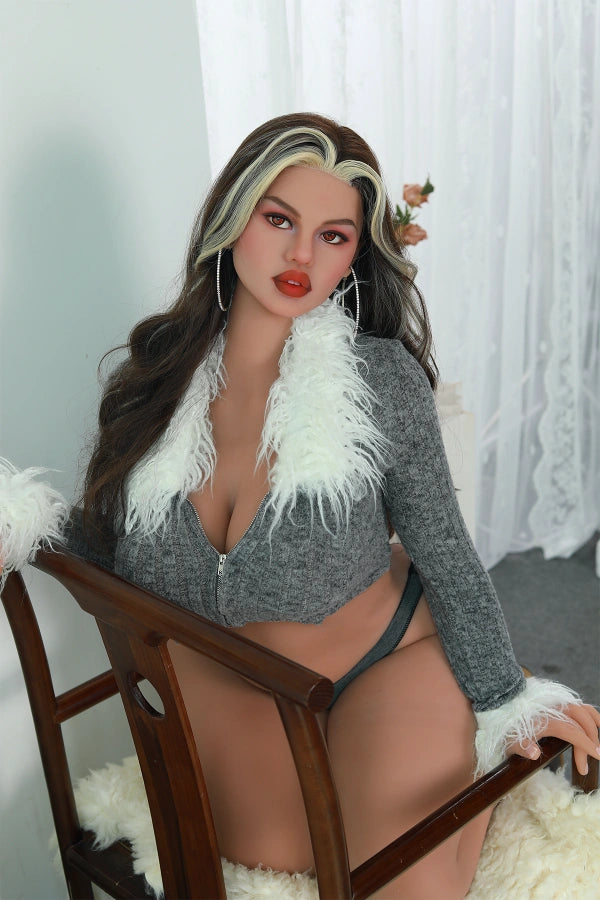 Huge Boobs Playmate Ombre Hair Sex Doll