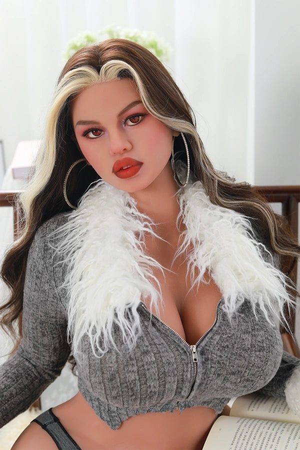 Huge Boobs Playmate Ombre Hair Sex Doll