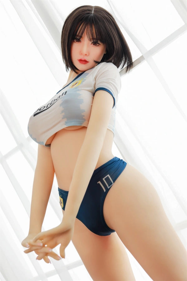 Naked Slender Bob Hair Japanese Sex Doll