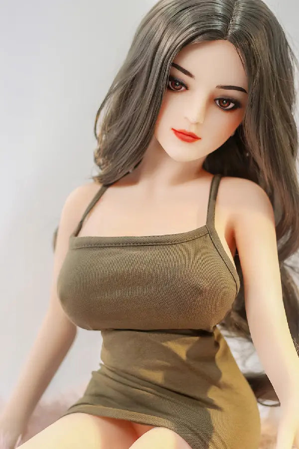 Xlifedolls|Brown Hair Cheap Tiny Sex Doll [USA Stock]