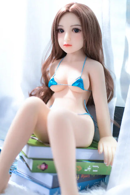 Xlifedolls|Mid-Sized Boobs Compact Red Hair Sex Doll