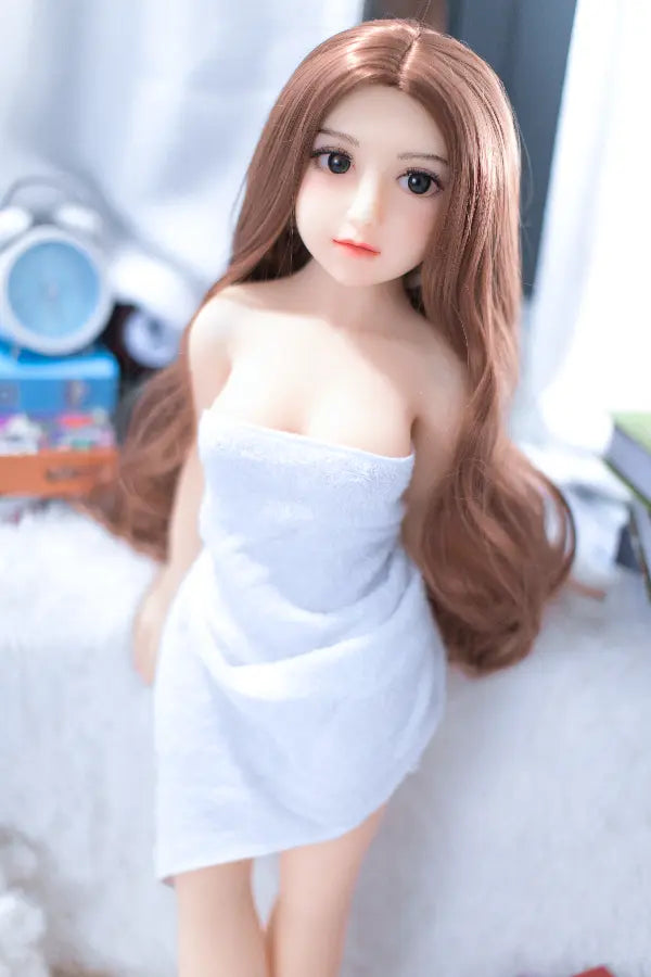 Xlifedolls|Mid-Sized Boobs Compact Red Hair Sex Doll
