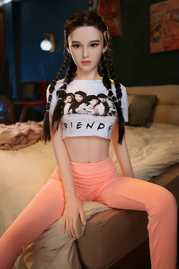 Xlifedolls|160cm(5ft24) Young Samll Chested Pigtails Sex Doll [USA Stock]