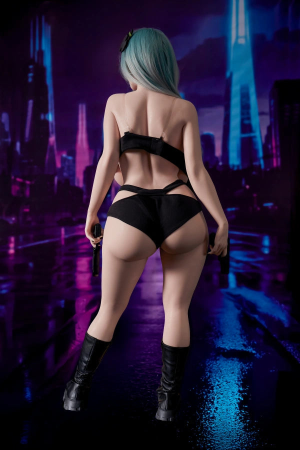 Cyberpunk Love Doll: Curvy Futuristic Companion