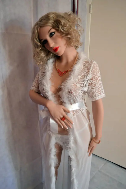 Xlifedolls|158cm(5ft18) Pregnant Blonde Soft Skin Sex Doll