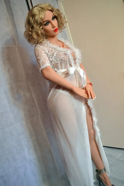 Xlifedolls|158cm(5ft18) Pregnant Blonde Soft Skin Sex Doll