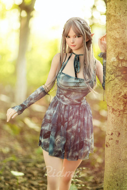 Xlifedolls|163cm(5ft34) Silicone Head Big Breasts Elf Sex Doll [USA Stock]