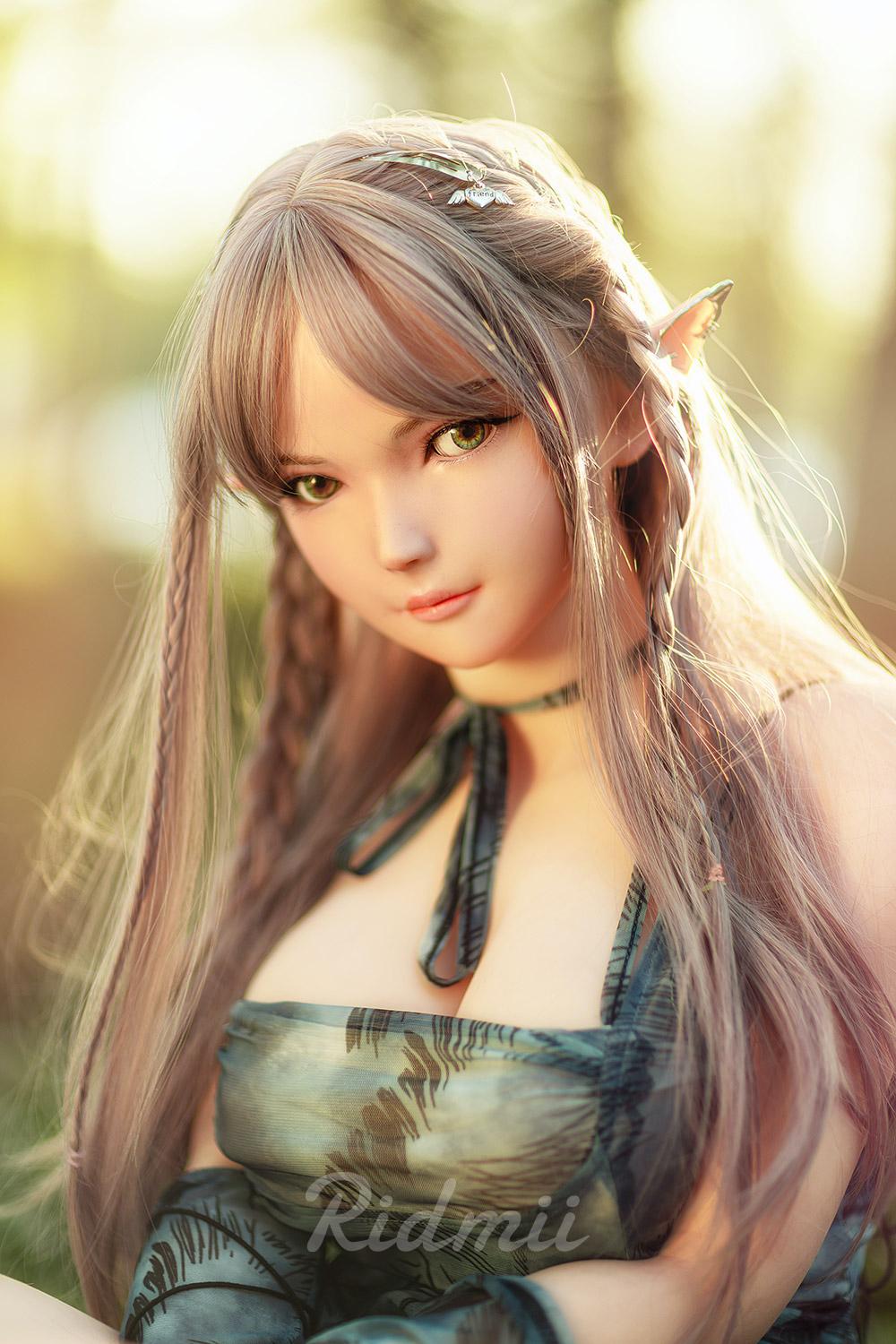 Xlifedolls|163cm(5ft34) Silicone Head Big Breasts Elf Sex Doll [USA Stock]