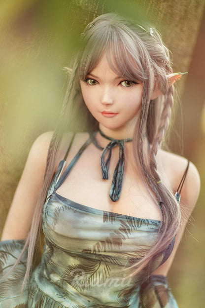 Xlifedolls|163cm(5ft34) Silicone Head Big Breasts Elf Sex Doll [USA Stock]