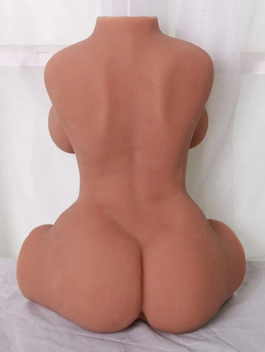 Xlifedolls|39cm(1ft28) Light Brown Female Sex Doll Torso [USA Stock] - XlifeDolls