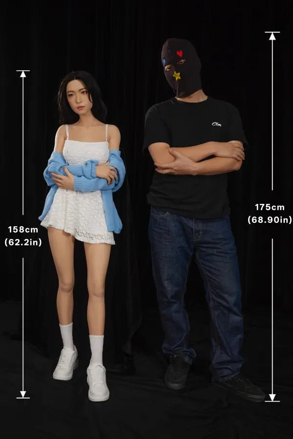 Ultra-Lightweight Elegant Pure Sex Doll 158cm (5'1") - Mayu - Image 11