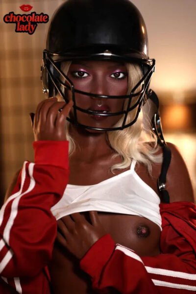 Silicone AA Cup Black Sex Doll 156cm (5'1") - Kelly