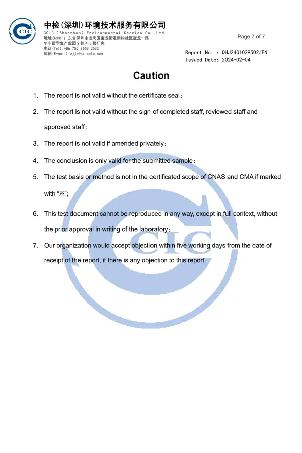RIDMII Doll RoHS compliance certificate for electrical and environmental safety