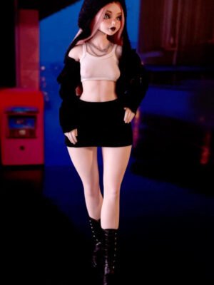 Full Silicone Mini Sex Doll 80cm(2'6") - Maureen