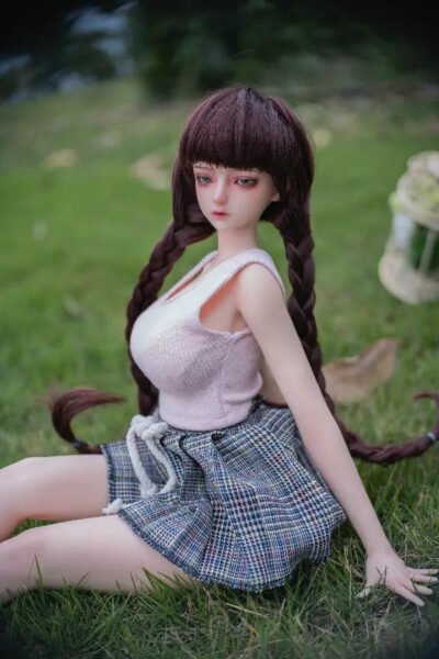 Full Silicone Huge Boobs Anime Pigtail Sex Doll - XLifeDoll [USA Stock]