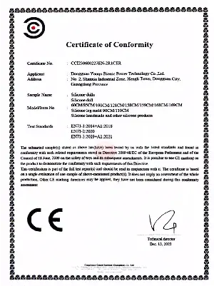 Manufacturing Partners 64 xlifedolls Product Certificates2